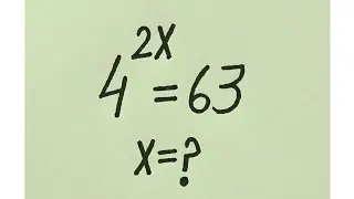 Only 1% Students Can Solve This! Germany International Math Olympiad Question | x=?