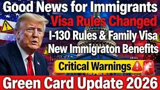 🚨 BREAKING: 2026 Immigration Update: New USCIS Benefits You Must Know Now!