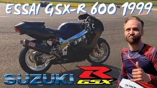 ESSAI SUR PISTE SUZUKI GSX R 600 1999... Plan D !!! + BONUS KTM RC390