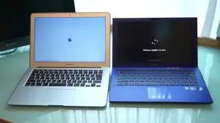 新型 VAIO Z (VPCZ21AJ) と MACBOOK AIR (mid 2011)の起動時間を比較