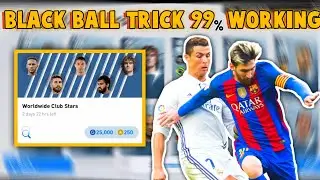 Worldwide Club Stars 99% Working Black Ball Trick In Pes 2020