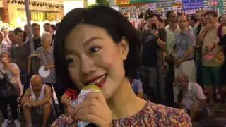 旺角街頭表演-（2017-08-06）旺角羅文~ 小龍女唱 