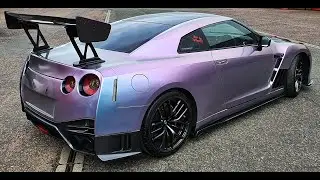 Nissan GTR R35 900HP full vinyl wrap