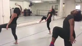 Lezlee Crawford's modern class at American Rhythm Center Chicago 2019