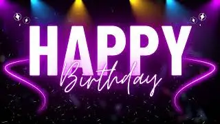 Happy Birthday Relaxing  Music Play on TV Happy Birthday Peaceful Jazz Background Music for Parties