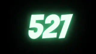 [8:47] 527 Seconds Countdown Timer with Beep Every Second | Neon Digits, Loud Alarm at End | Full HD