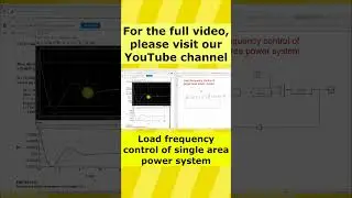 LFC control of single area power system in Simulink