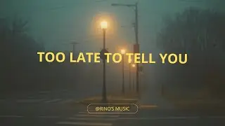 Too Late To Tell You &ndash; Sad Romantic Song | Retro Street Aesthetic