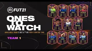 ONE TO WATCH TEAM 1 REVIEW! FIFA 21 ONE TO WATCH PROMO IS HERE! WHO IS THE BEST OTW?!