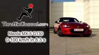 Mazda MX-5 G130 acceleration - ThrottleChannel.com