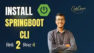 Windows 11 में SpringBoot CLI 2 min में Install कैसे करें?