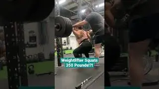 Eunice Squats 350lbs | Big Bend Strength | Olympic Weightlifting
