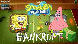 Longest Time World Record By SpongeBob & Patrick at Uber Football | BombSquad