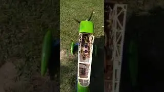 Hanger9 extra 300 with dle55cc on pipes