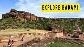 Explore Badami | Ancient and Historical Town | Badami Caves | Bhootnath Temple | Monkey Attack