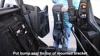 CAN AM COMMANDER/MAVERICK SPORT/TRAIL Front/Rear BUMP SEAT INSTALL