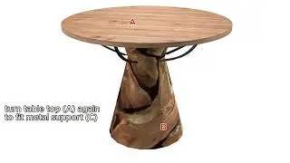 TIERRA Dining Table | Step-by-Step Assembly Guide | Zoya Home