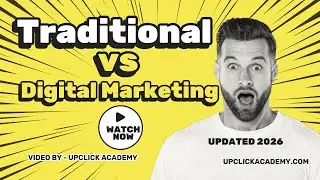 TRADITIONAL MARKETING VS DIGITAL MARKETING IN 2026 | UPDATED 2026🔥