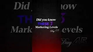 Did you know these 3 marketing levels | How to Build a High-Converting Online Store with Fathershops