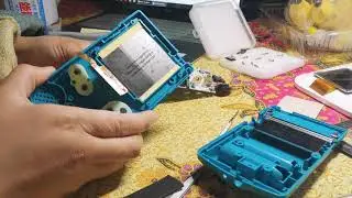 Game Boy Color LCD Backlight Mod