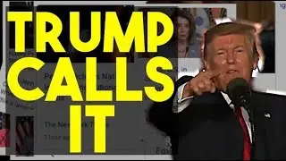 Trump Predicts Media&rsquo;s Reaction, Media Promptly Proves Him Right