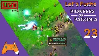 Wir wehren nun die Geister ab | Let's Fuchs Pioneers of Pagonia: 23 | Lets Play German / Deutsch