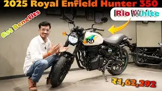 Hunter 350 2025 Model | Full Price Breakdown + New GST Benefit Explained | Royal Enfield Hunter 350 