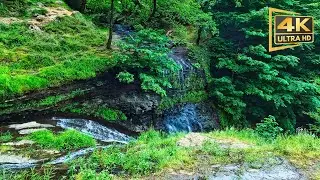 Laton Waterfall: Relaxing Nature Video in 4K UHD for Better Sleep