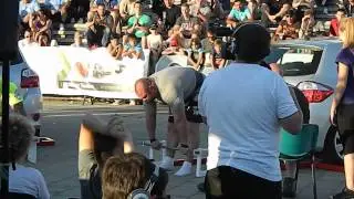 Tomi Lotta vs Dainis Zageris - car deadlift