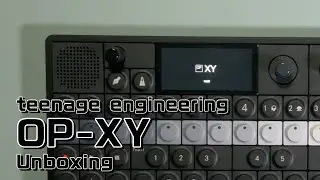 teenage engineering OP-XY unboxing