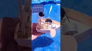 ♻️🚤Barquito Robot Casero con materiales Reciclados 🌊 #robot #bricolaje #proyectos #diy