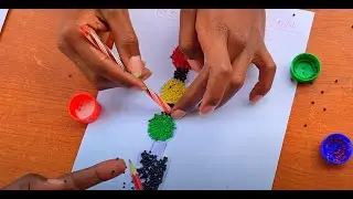 Creative Mosaic Mastery: Step-by-Step Traffic Light Project Demo | Mosaic Technique