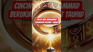 ukiran cincin nabi Muhammad Saw