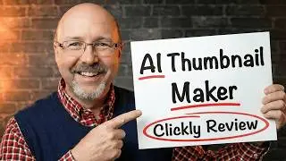 Clickly Review: AI Thumbnail Maker That Actually Works (Live Demo)