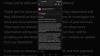 UPDATE #3: GOOGLE PAYMENTS PROFILE VERIFICATION ERROR #google #payments #error #denial #documents