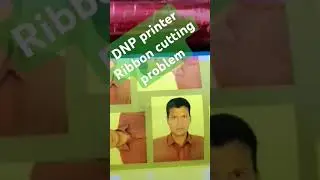 DNP printer Ribbon cutting problem #ribboncutting #printerrepair #printer #dnp #01617589582