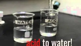 Mixing Acids and Water