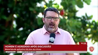 Discuss&atilde;o com motorista de aplicativo termina em agress&atilde;o em Varginha