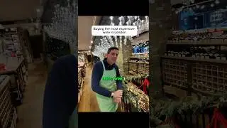 Buying most expensive wine in London #socialexperiment #social #wine #buying #expectationvsreality