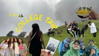 My first trip | college trip | McLeodganj ⛰️| trekking