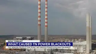 TVA: Frozen sensors at coal plant led to Middle TN blackouts