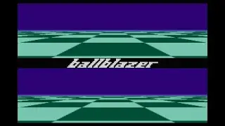 Atari 8-Bit Game Play, Ballblazer