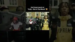 KAI CENAT REACTS TO KRILLZ - NOT IN THE MOOD 🤣🇬🇧 #krillz #ukrap #ukdrill #shorts #bhadbhabie