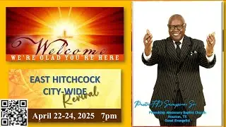 City Wide Revival ~ Pastor Tim Allen ~ 