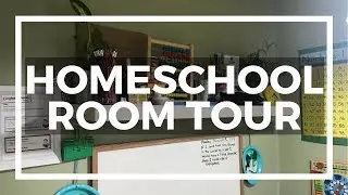 Homeschool Room Tour - Small Space