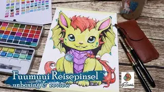 unboxing & review Fuumuui Reisepinsel @fuumuuiart6876  / coupon code