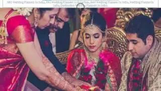 NRI Wedding Planners In India