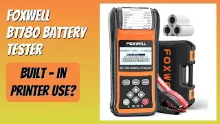 REVIEW (2026): FOXWELL BT780 Battery Tester. Features