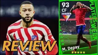 Memphis Depay 93 - REVIEW in eFootball 2023 !!