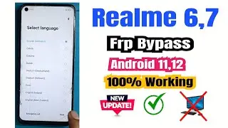 Realme 6, Realme 7 Frp Bypass// Hou To Frp Bypass Realme 7 Android 12,13 New method 2026 Without pc